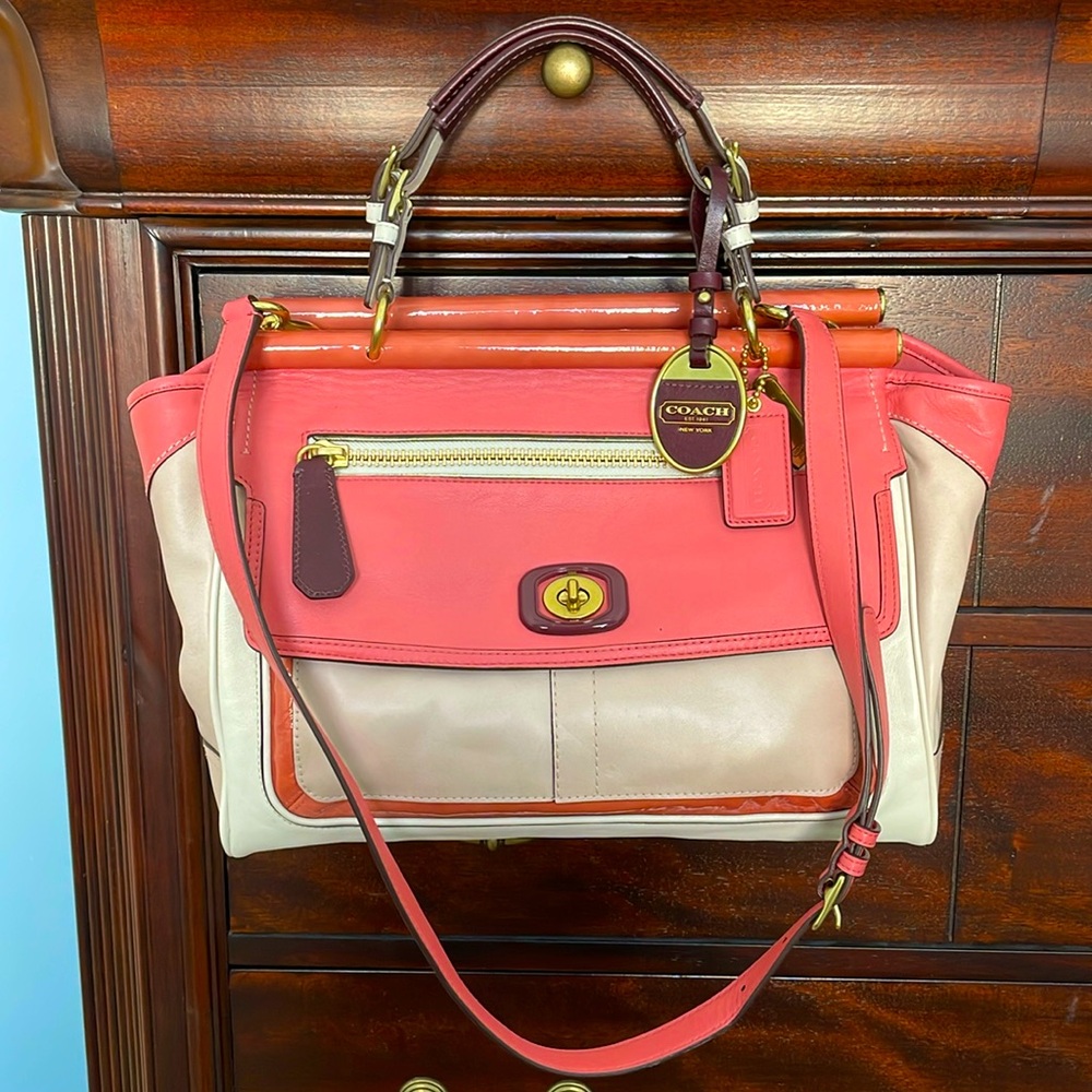Authentic Coach Patchwork Collection purse